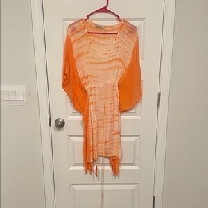 Sheer bathing suit cover